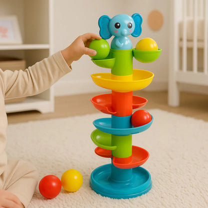 Torre de Bolas com Pista Espiral – Kruzzel +18M