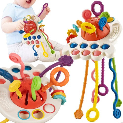 Brinquedo Sensorial com Mordedor